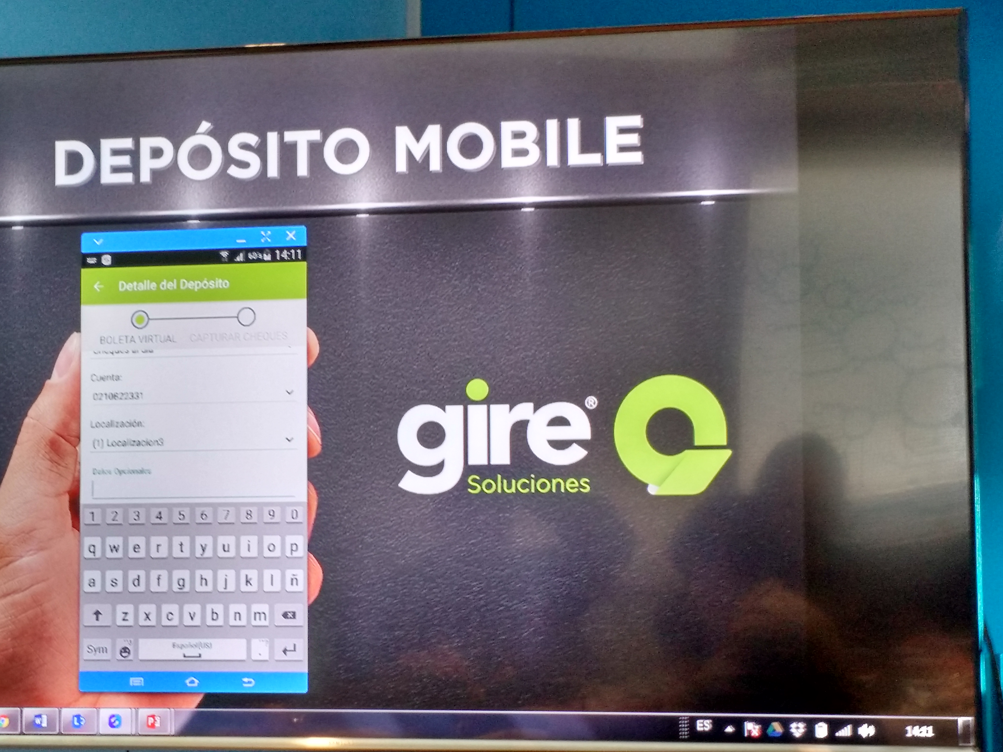 Gire: Depósito Mobile